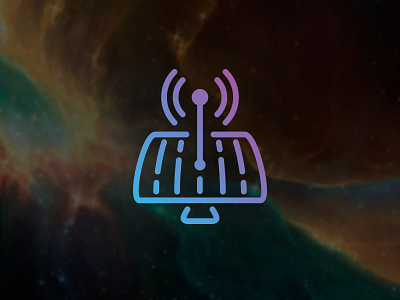Antenna antenna icon logo