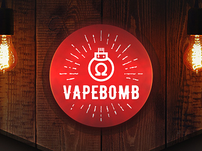 VAPEBOMB — branding for online vape shop