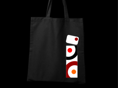 dots hand bag apparel fashion logo branding design logo