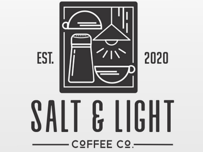 Salt n Light coffee logo