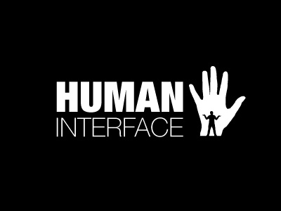 Humaninterface brand identity hi human interface logo