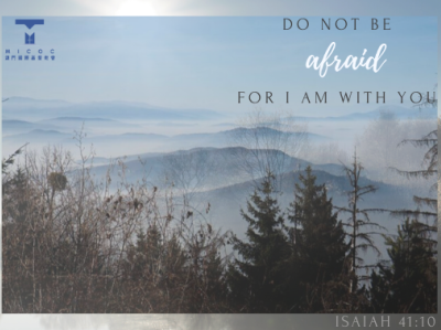 Do not be afraid