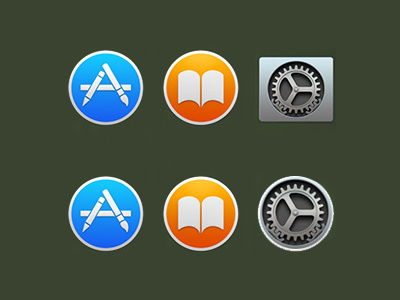 Settings icon improved icon mac os 10 rounded settings yosemite
