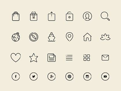 Dot icons by Nick Zoutendijk on Dribbble