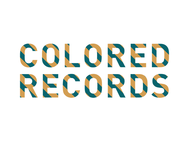 Colored Records animation colored label records