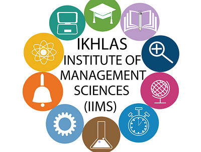 IKHLAS INSTITUTE OF MANAGEMENT LOGO branding design graphic design illustration logo vector