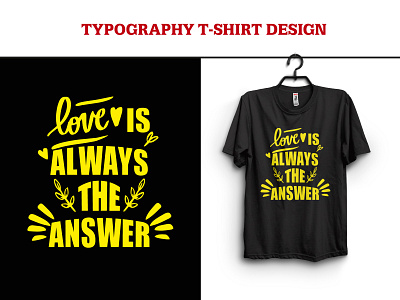 TYPOGRAPHY T-SHIRT DESIGN