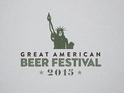 Great American Beer Festival Alt 2/3 american beer branding festival logo