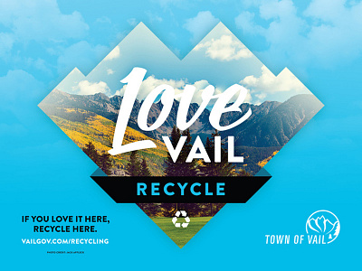 Love Vail Recycling campaign climate colorado recycling vail
