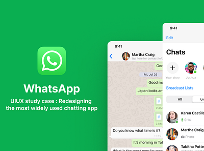 UI/UX Case Study : Make WhatsApp (WA) More Comfortable casestudy ui uiux ux whatsapp