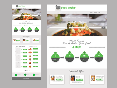 Food Order food mobile online orders website