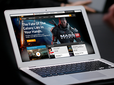 Origin.com Redesign