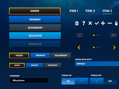 Icons: Combat Arena GUI game gui interface ui