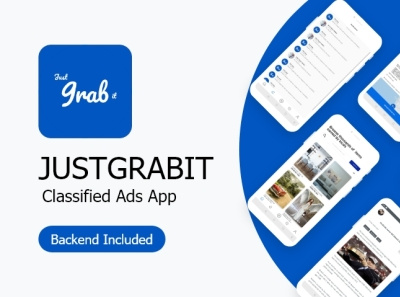 Just Grab it a Classified Ads app a powerful Mobile app template 99steem ads app template fixit clone app gumroad clone app olx clone app