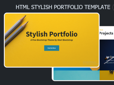 Stylish Portfolio Html Template 99steem html html templates template theme website templates
