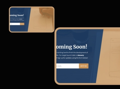 Coming soon Html template 99steem