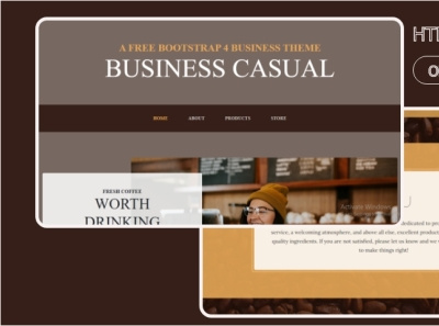 Business Casual html template 99steem html html templates template theme website templates