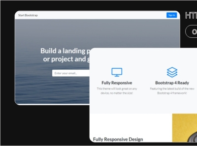 Landing page Html Template 99steem