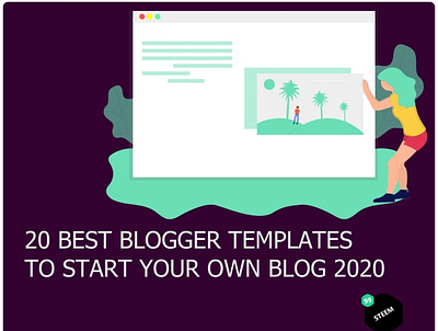 20 best blogger templates to start your own blog 2020 - 99steem