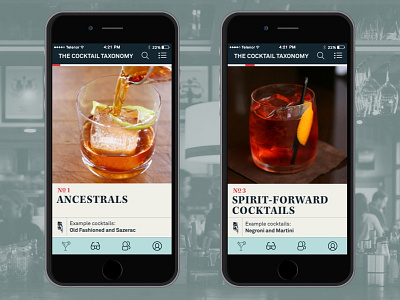 Cheers app cocktails drinks phone