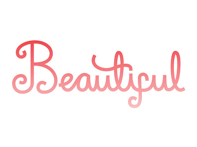 Beautiful Logotype beautiful logo logotype script typography