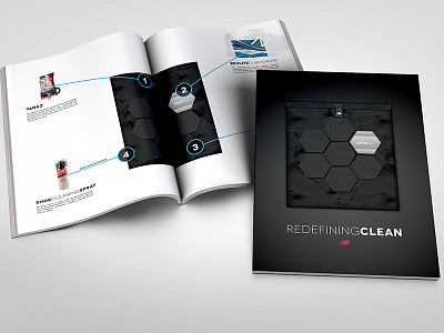 NB Clean ad branding design logo magazine marketing print web