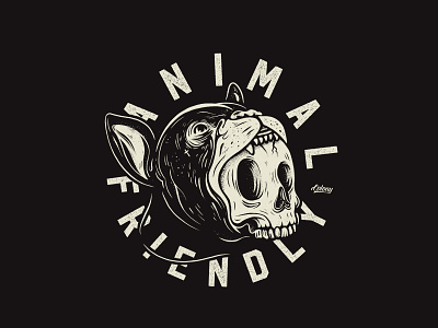 Animal Friendly branding design illustration logo marketing packaging ui vancouver vector web