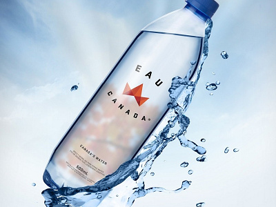 Product / Brand Design for Eau Canada branding logo marketing vancouver web