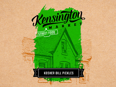 Packaging Design for Kensington Market brand identity logo packaging