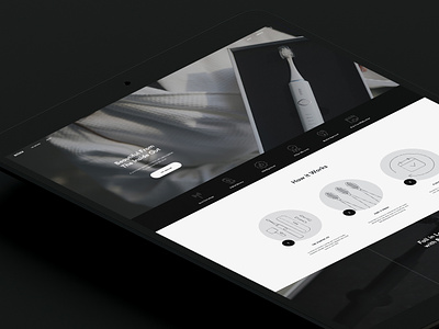 Website Design for Brüush branding design logo packaging ui vancouver web design