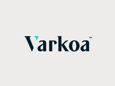 Logo Design for Varkoa branding design furniture logo typography vancouver
