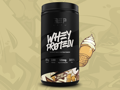 Packaging Design for R3P branding design logo packaging protein supplements vancouver