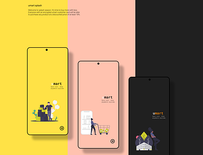 Online mall - onboarding screens app branding design ecommerce endsars figma illustration illustration art logo minimalist mobile app onboard onboarding screens onboarding ui online store solaszn typography ui ux vector