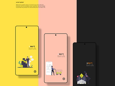 Online mall - onboarding screens app branding design ecommerce endsars figma illustration illustration art logo minimalist mobile app onboard onboarding screens onboarding ui online store solaszn typography ui ux vector