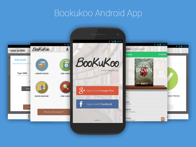 Bookukoo mobile app android app books library mobile swap