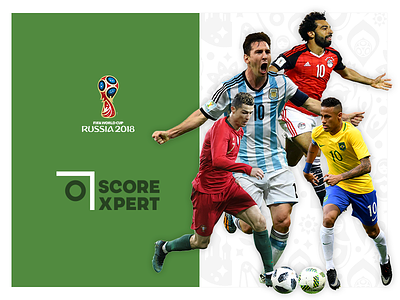 Scorexpert - World Cup 2018 Predictor football responsive soccer sports ui ux website