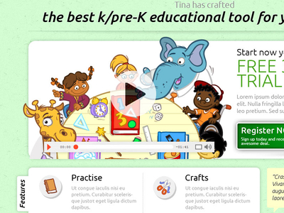 Tinascraft educational illustrations kids website