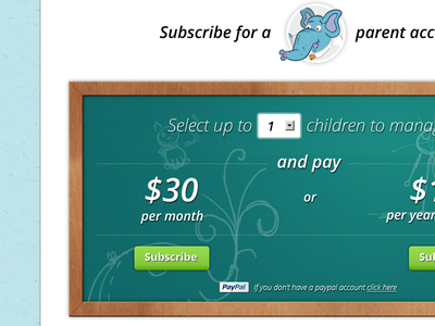 Tinascraft Subscriptions chalkboard subscriptio