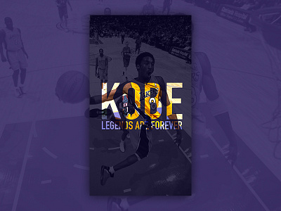 Kobe Bryant tribute wallpaper kobe legend mobile tribute wallpaper