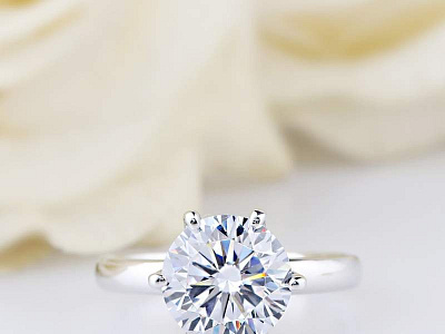 5 Carat moissanite ring price