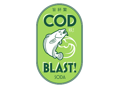 Cod Blast Branding branding and identity logo logo design