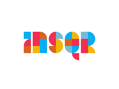 INSQR Logo color insqr logo particle rectangle sector square
