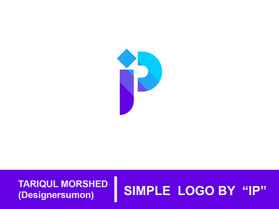 Letter Logo by IP app icon app illustration app logo design basic logo illustration illustrator lettering lettermark logodesign loogdesign lgoodesign minimalist logo