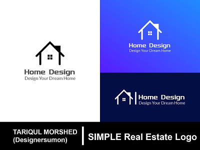 Real Estate Logo 2 app logo design basic logo branding illustration illustrator lettering lettermark logodesign logotype loogdesign lgoodesign minimalist logo