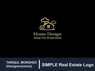 Real Estate Logo Minimalist app icon app illustration app logo design basic logo branding illustrator lettering lettermark loogdesign lgoodesign minimalist logo