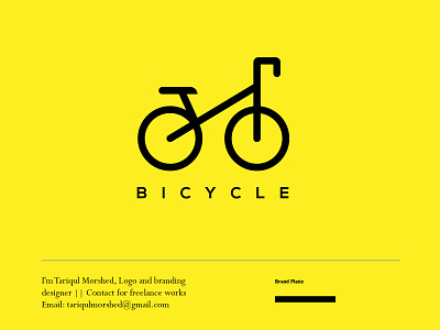 Minimalist Bicycle Logo