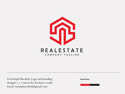 Minimalist Real Estate Logo app icon app logo design basic logo branding company logo design illustrator lettering lettermark logodesign logotype minimalist logo real estate logo