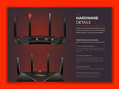 Netgear Nighthawk XR700 Landing Page