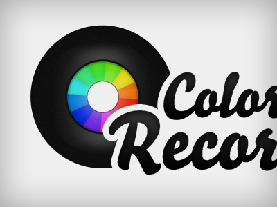 Color Record Landing Page color color record landing page logo record