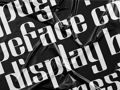 Display Typeface display display face type typedesign typography